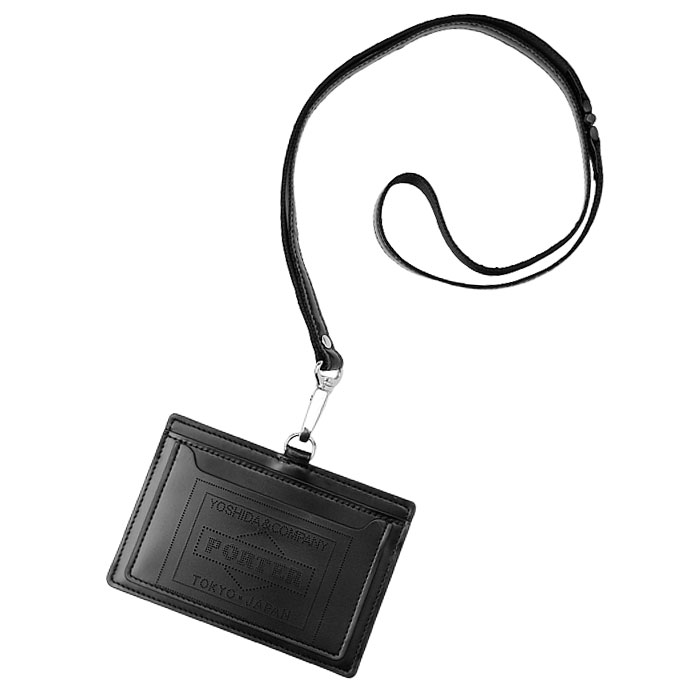 PS LEATHER WALLET GLASS LEATHER VER. ID CASE | PORTER
