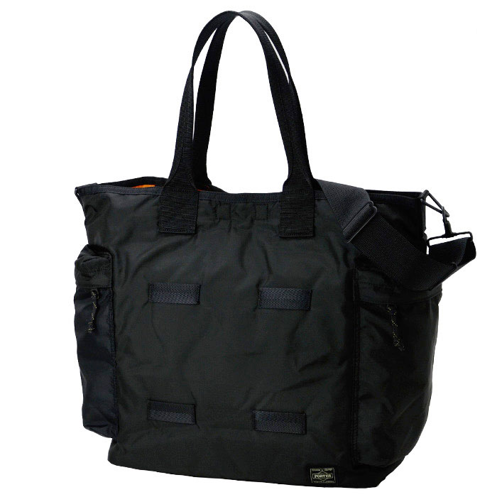 【SOLD OUT！入手困難】PORTER FORCE トート 濃紺 × 橙 SOLD OUT！入手困難】PORTER FORCE トート 濃紺 × 橙
