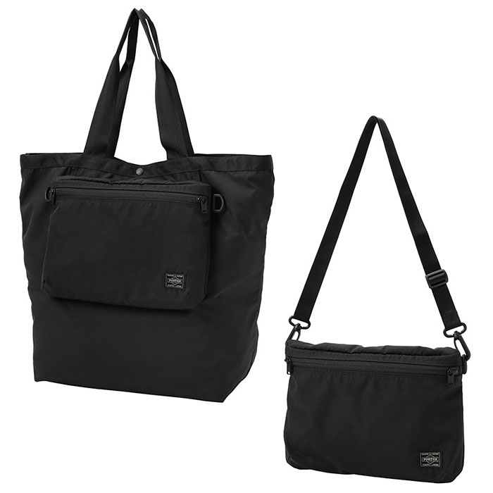 FOLDABLE SACOCHE TOTE BAG | PORTER